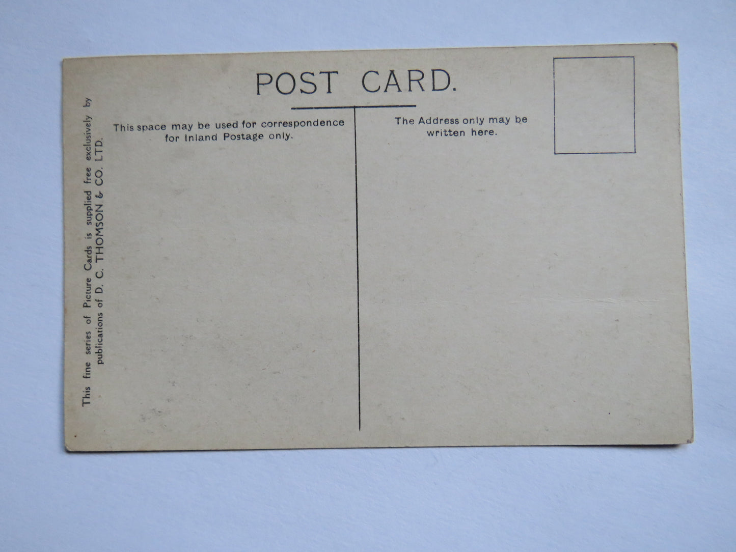 Vintage Postcard of Edinburgh Castle From Grassmarket