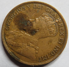 Load image into Gallery viewer, 1919 King George V Newfoundland One Cent Coin
