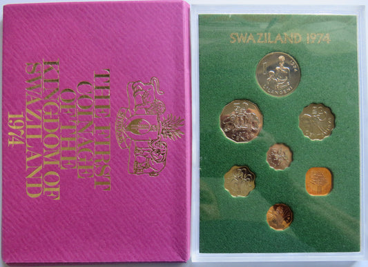 The First Coinage of the Kingdom of Swaziland 1974