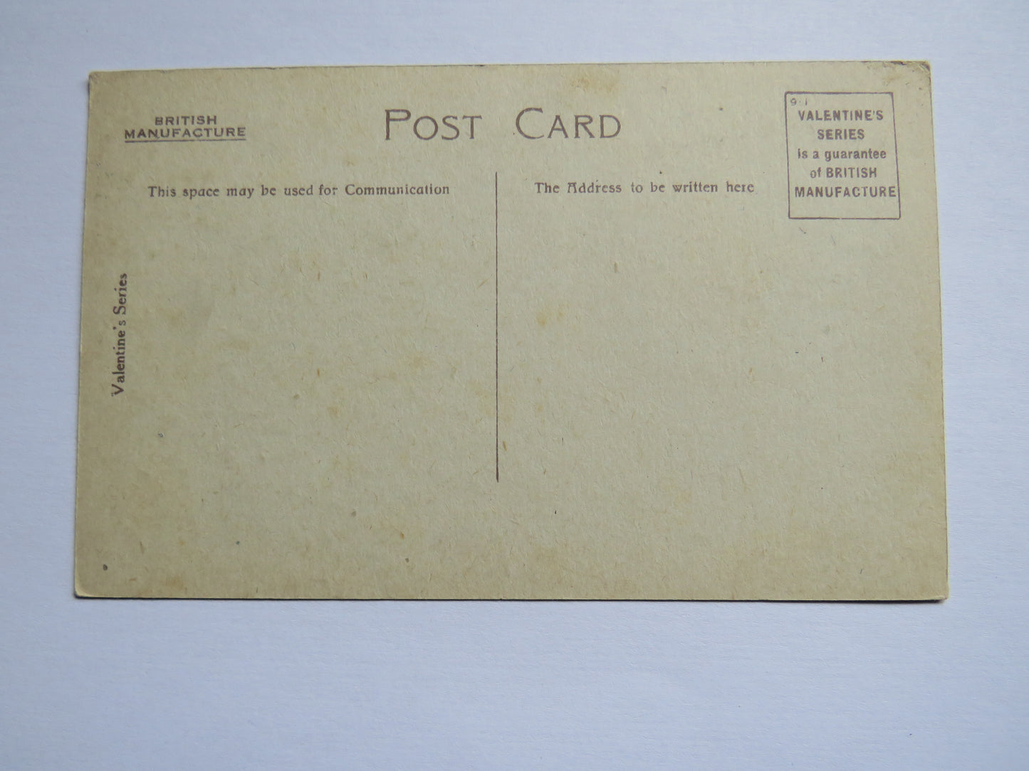 Vintage Postcard of Princess Street Looking West, Edinburgh - Graham Tartan