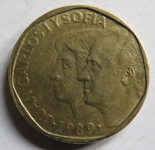 Load image into Gallery viewer, 1989 Spain 500 Pesetas Coin
