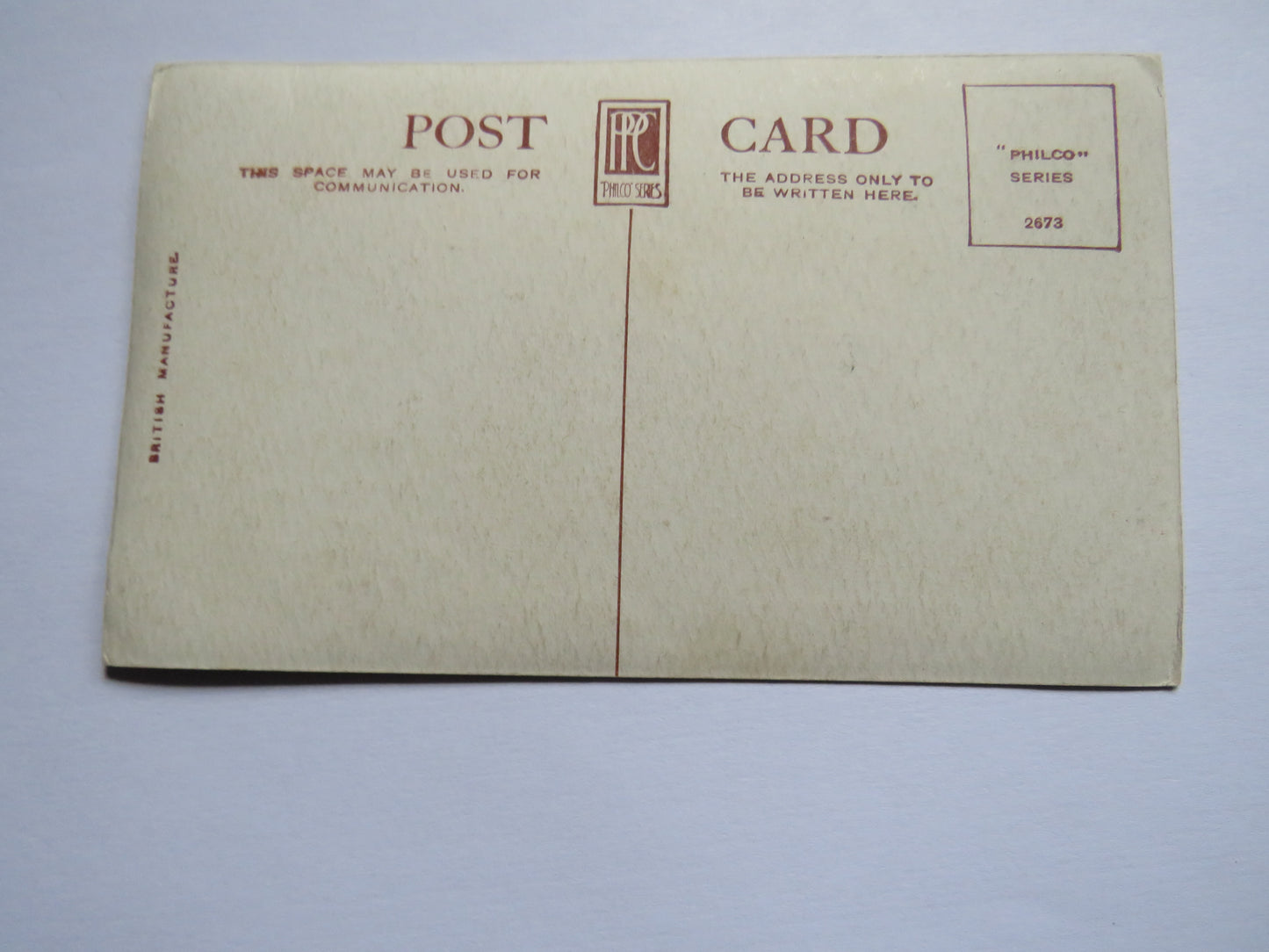 Vintage Postcard of Princess Street Edinburgh Rob Roy Tartan