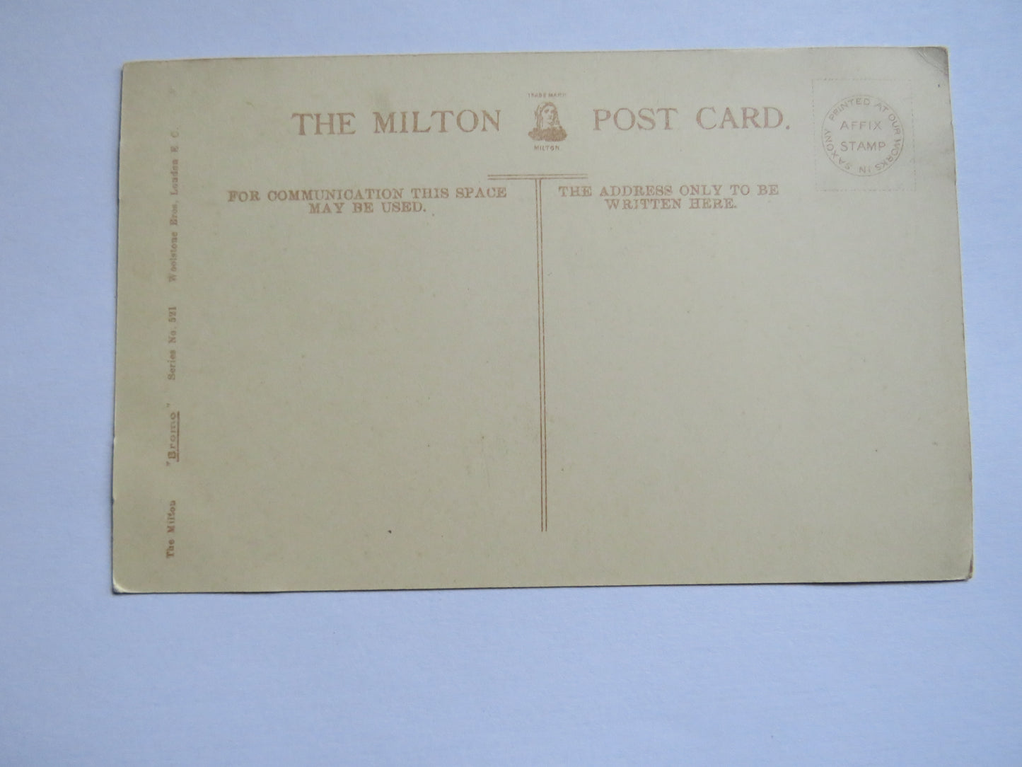 Vintage Postcard of Princess Street and Scott Monument Edinburgh