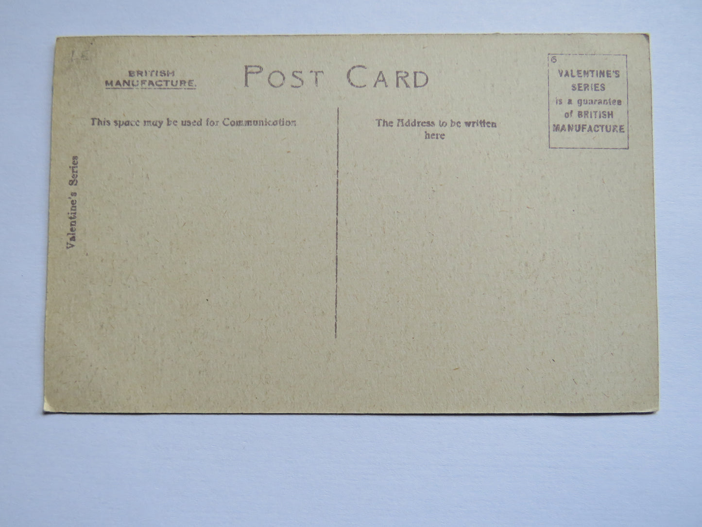 Vintage Postcard of The Castle and Princess Street Gardens Edinburgh