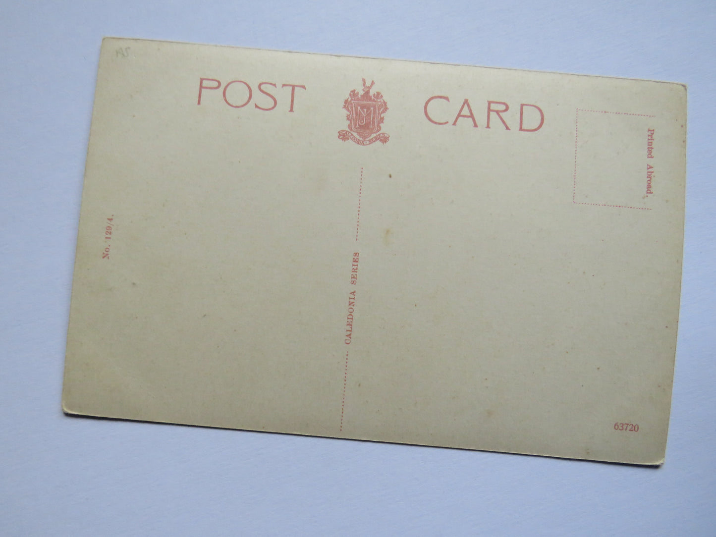 Vintage Postcard of View From Castle, Edinburgh