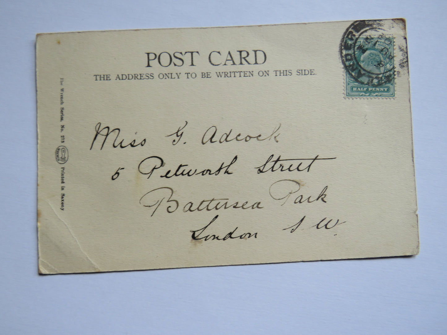 Vintage Postcard of Arthur's Seat, Edinburgh 1902