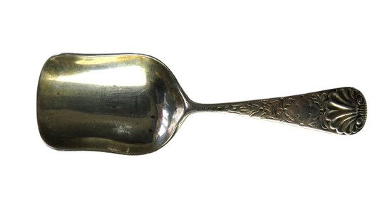 Antique Silver Shovel Spoon Hallmarked London 1884 Josiah Williams & Co (George Maudsley Jackson)