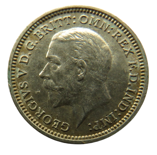 1935 King George V Threepence Coin In High Grade - Great Britain