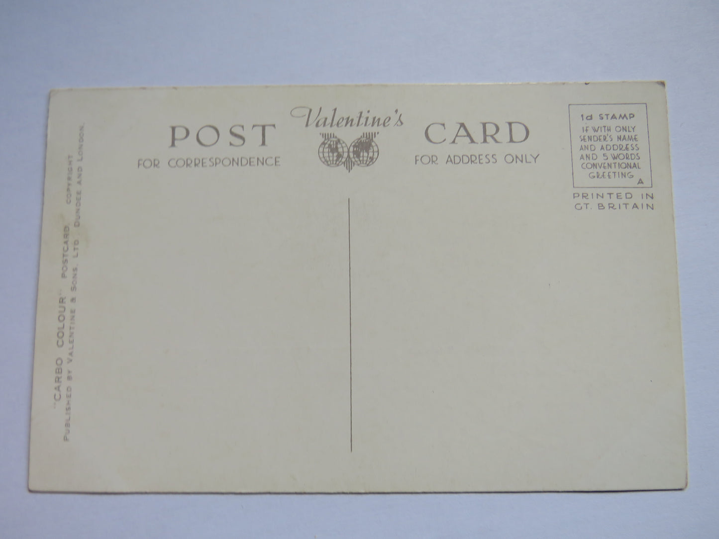 Vintage Postcard of The Forth Bridge