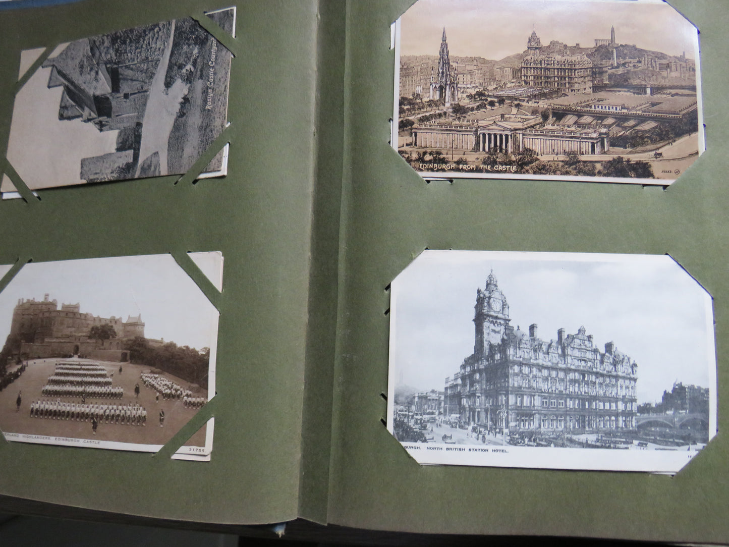 Large Collection of 150 Antique & Vintage Postcards of Edinburgh & Surrounding Areas