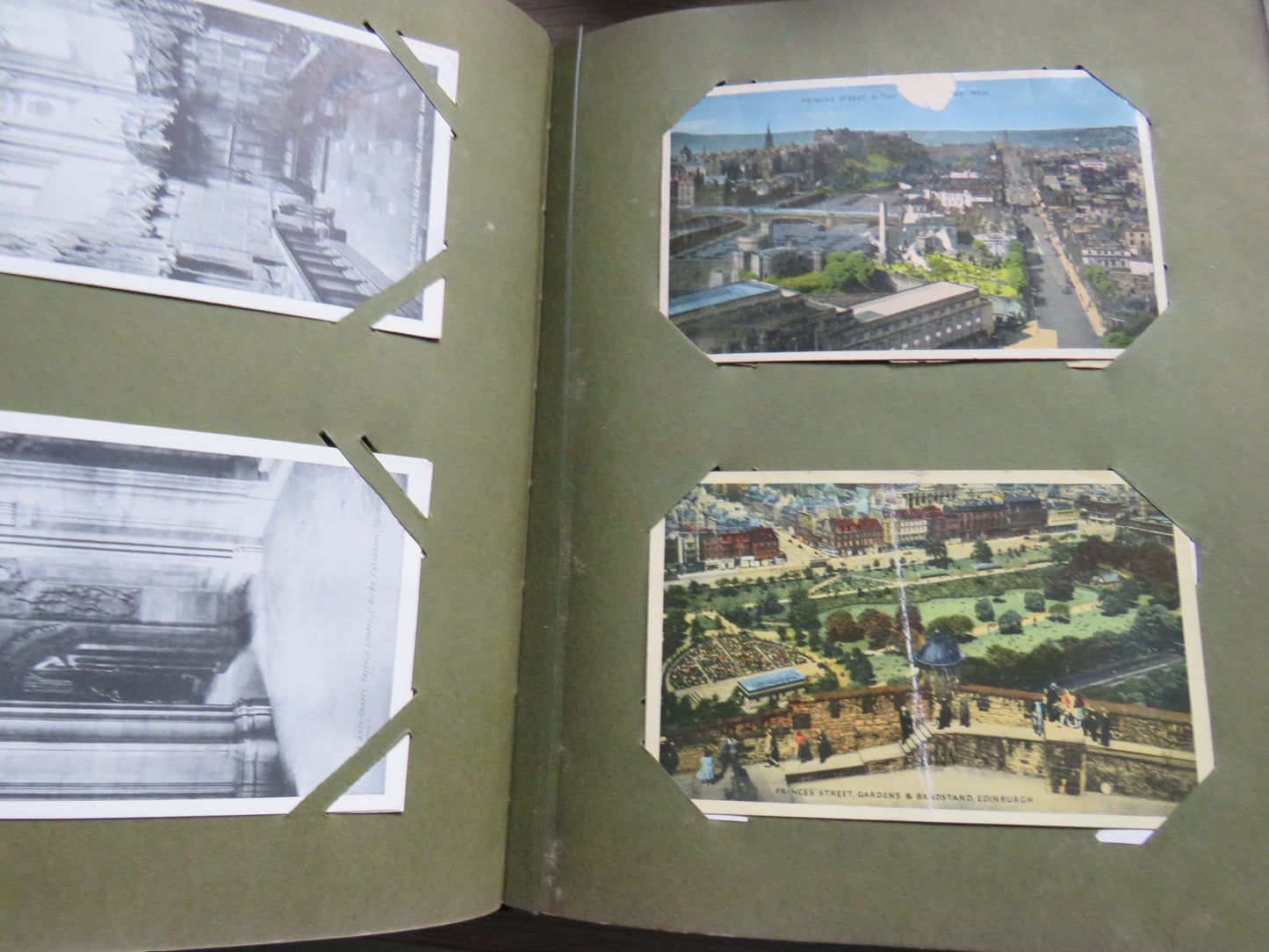 Large Collection of 150 Antique & Vintage Postcards of Edinburgh & Surrounding Areas