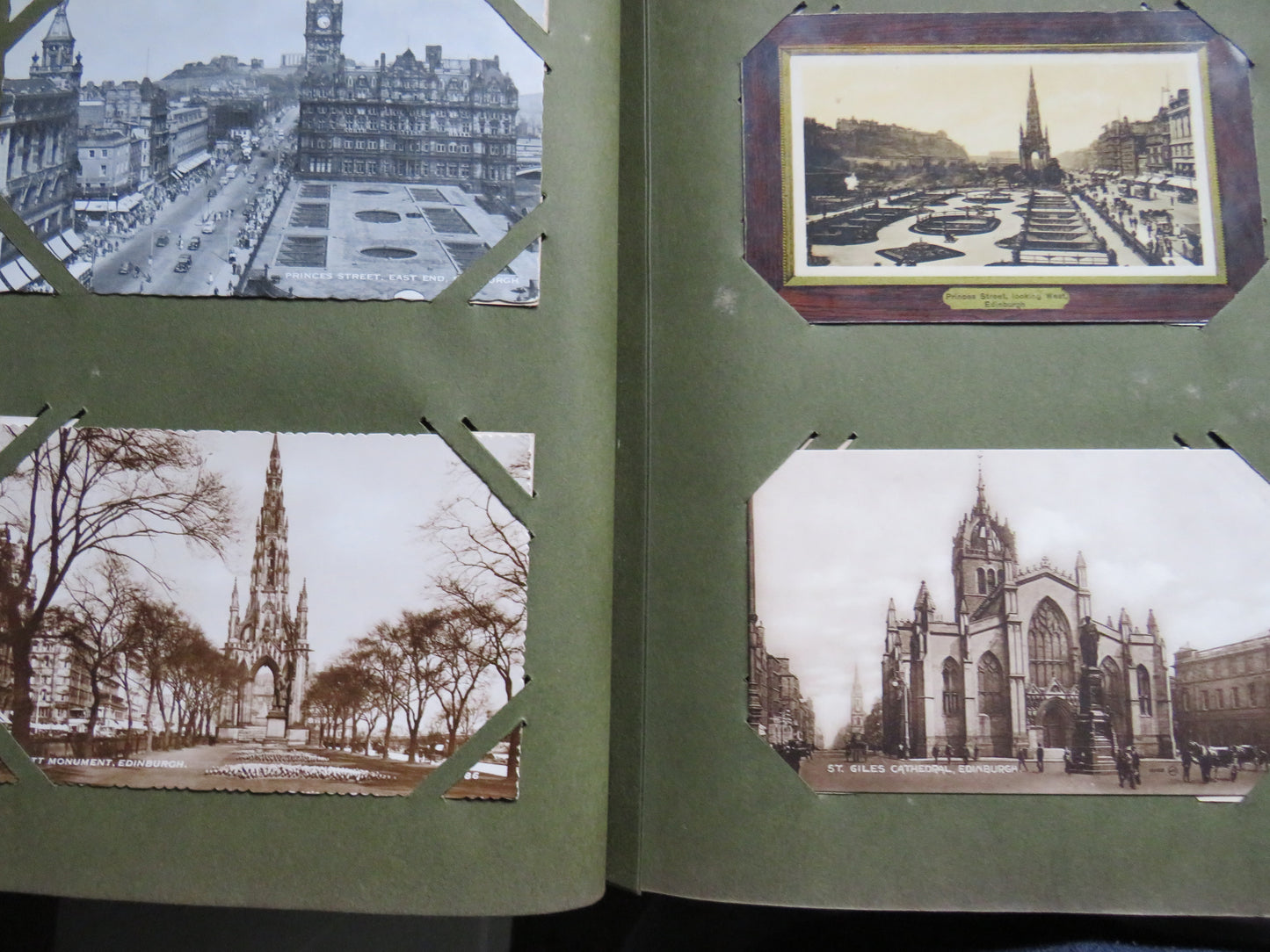 Large Collection of 150 Antique & Vintage Postcards of Edinburgh & Surrounding Areas