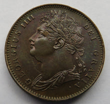 Load image into Gallery viewer, 1821 King George IV Farthing Coin In High Grade - Great Britain
