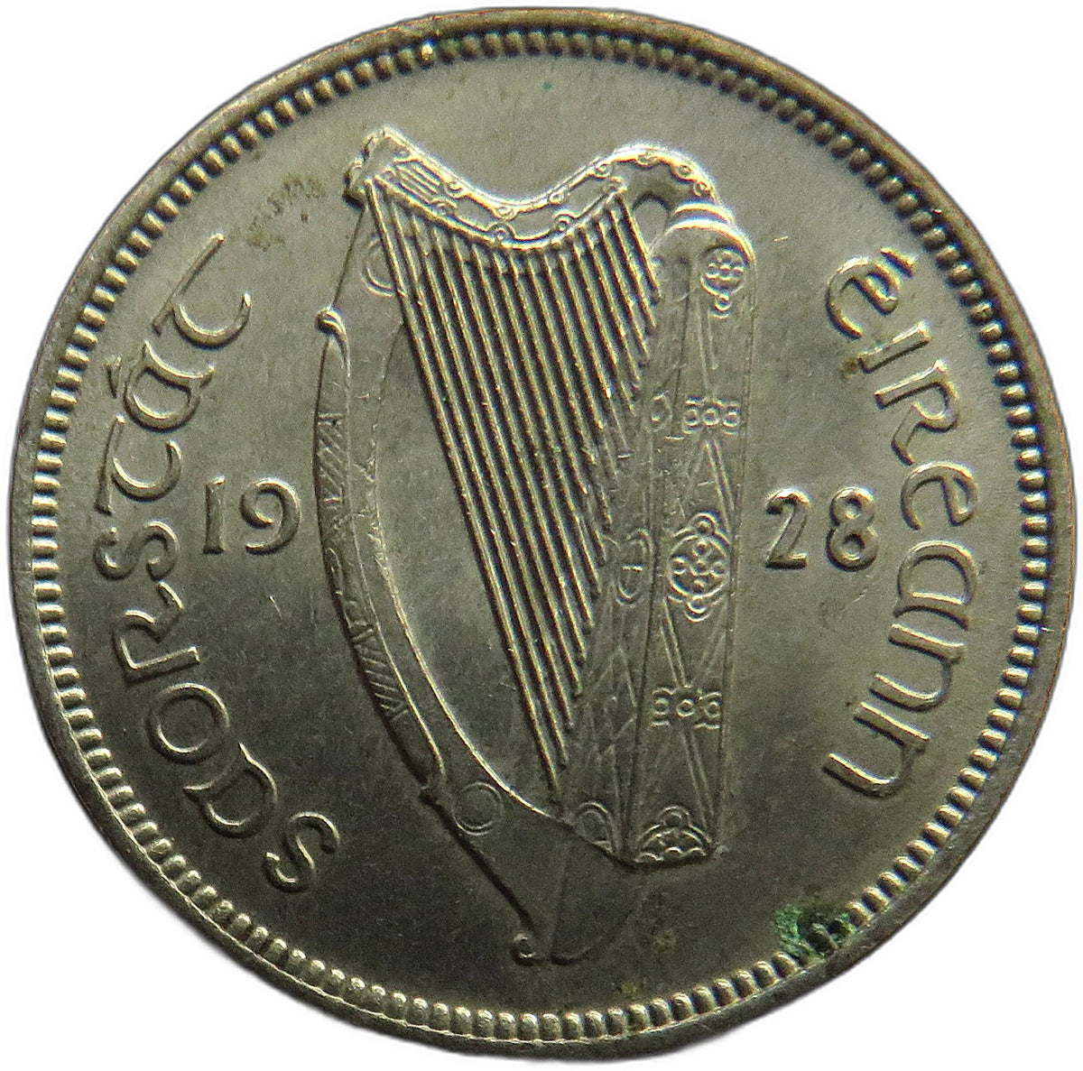 1928 Ireland Eire Sixpence 6d Coin
