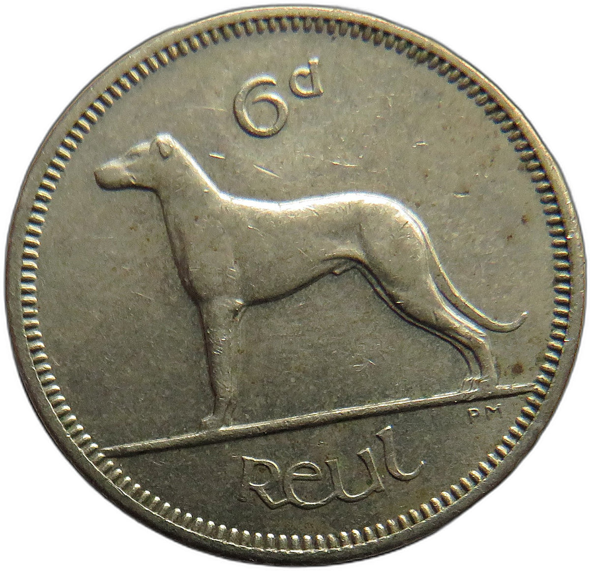 1962 Ireland Eire Sixpence 6d Coin