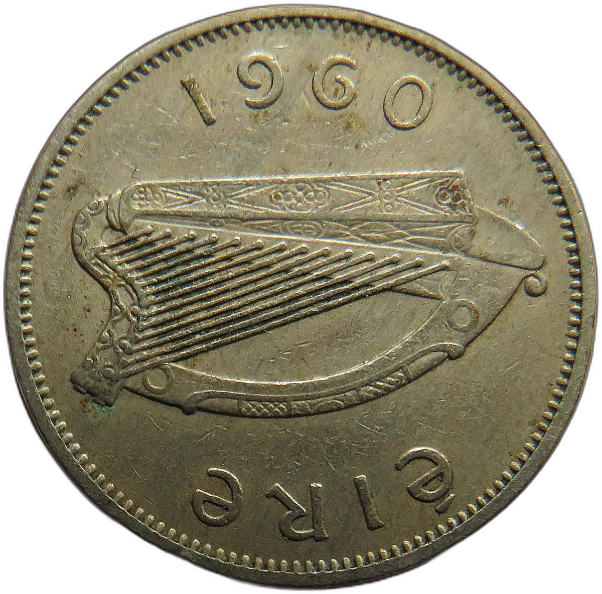 1960 Ireland Eire Sixpence 6d Coin