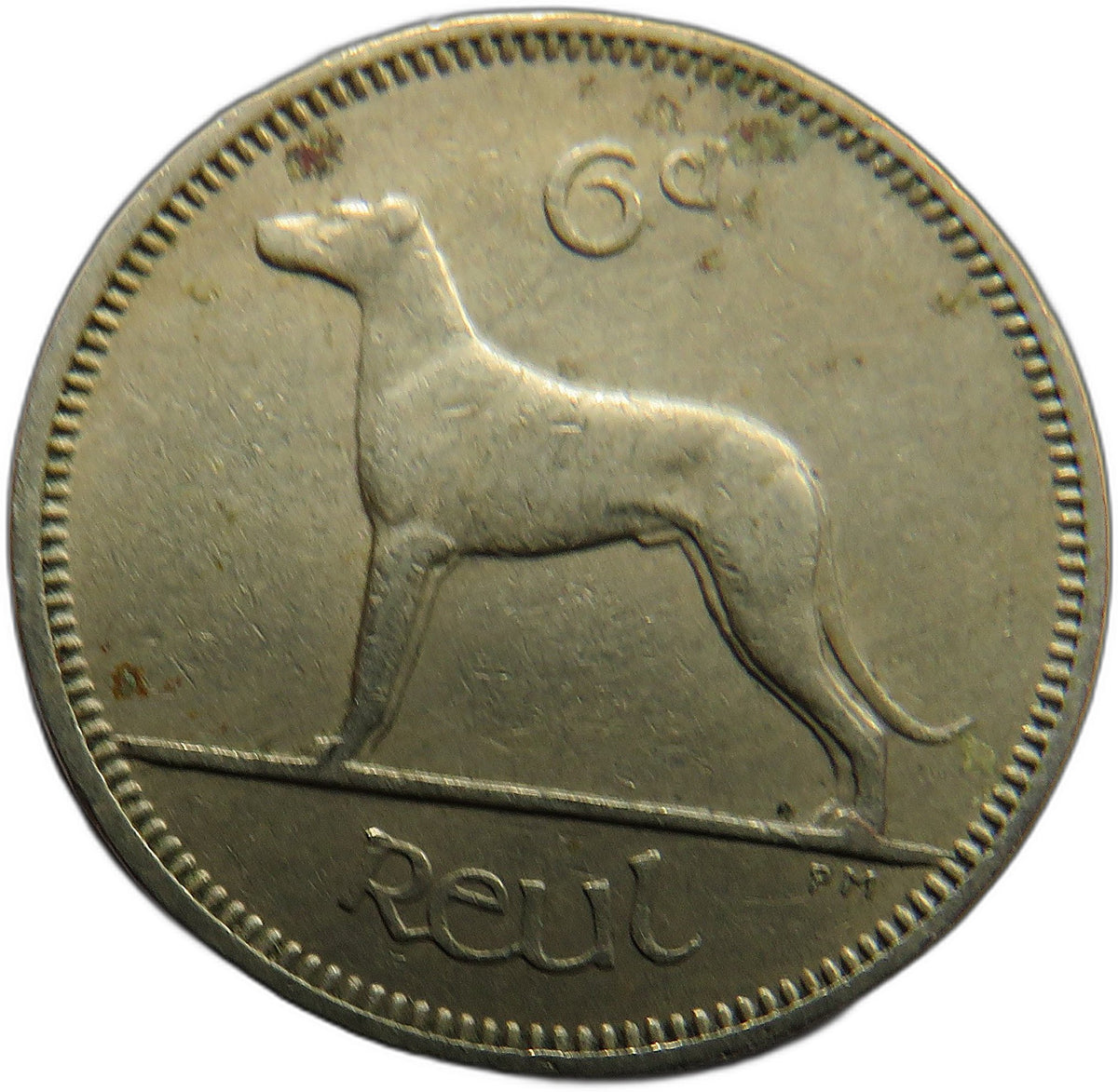 1960 Ireland Eire Sixpence 6d Coin
