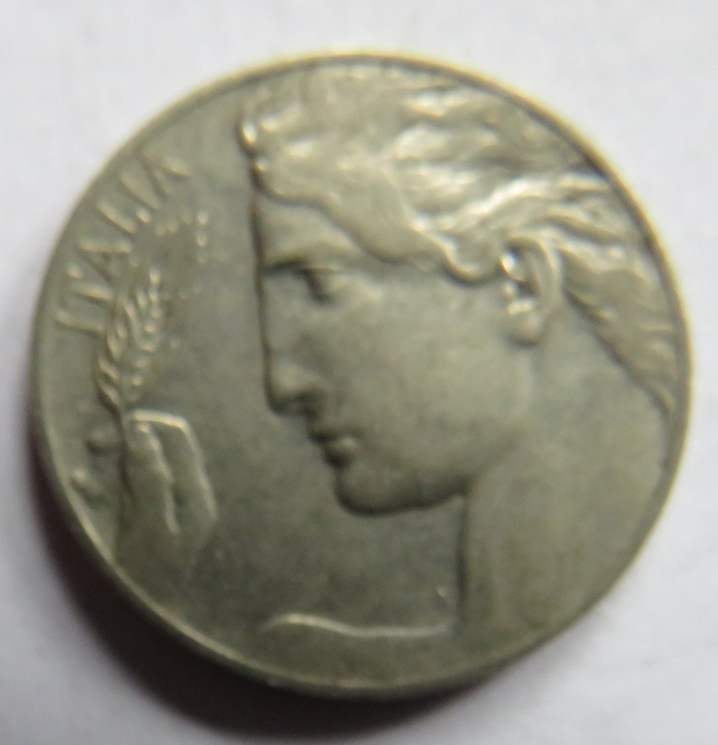 1921 Italy 20 Centesimi Coin