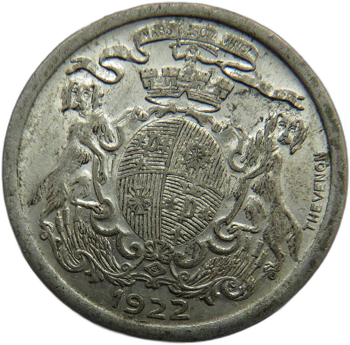 1922 France 25 Centimes - Chambres de Commerce Coin