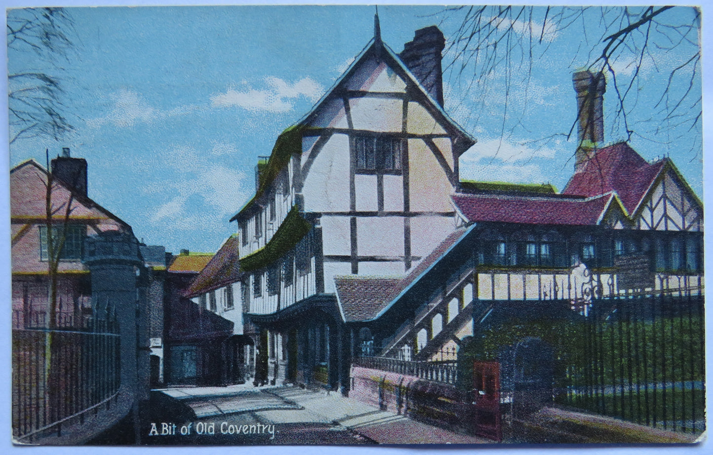 Vintage Postcard of A Bit of Old Coventry