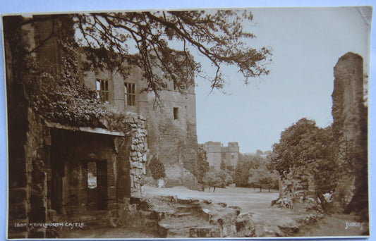 Vintage Postcard of Kenilworth Castle, 1942
