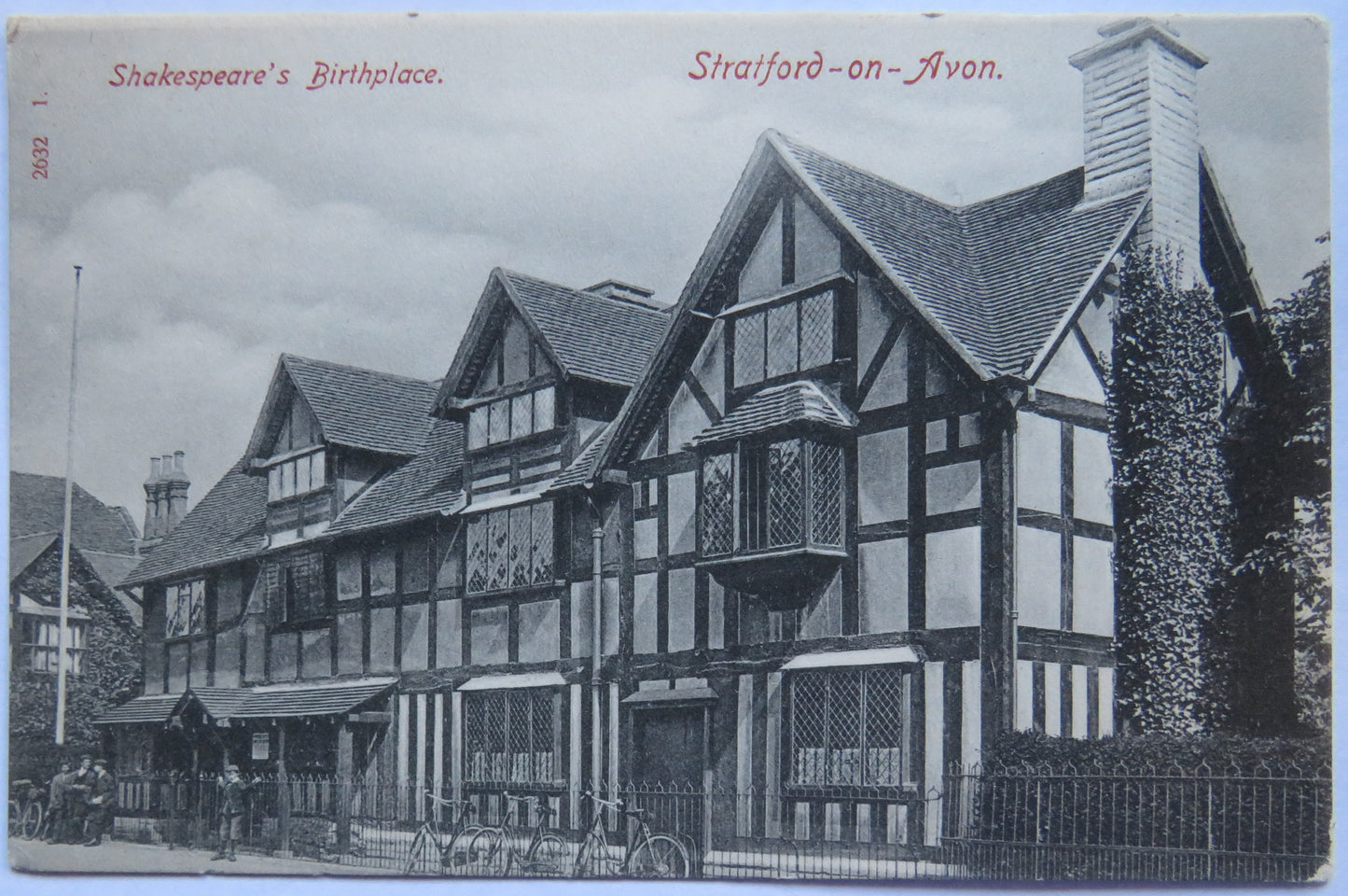 Vintage Postcard of Shakespeare's Birthplace, Stratford-on-Avon