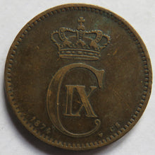 Load image into Gallery viewer, 1874 Denmark 5 Ore Coin
