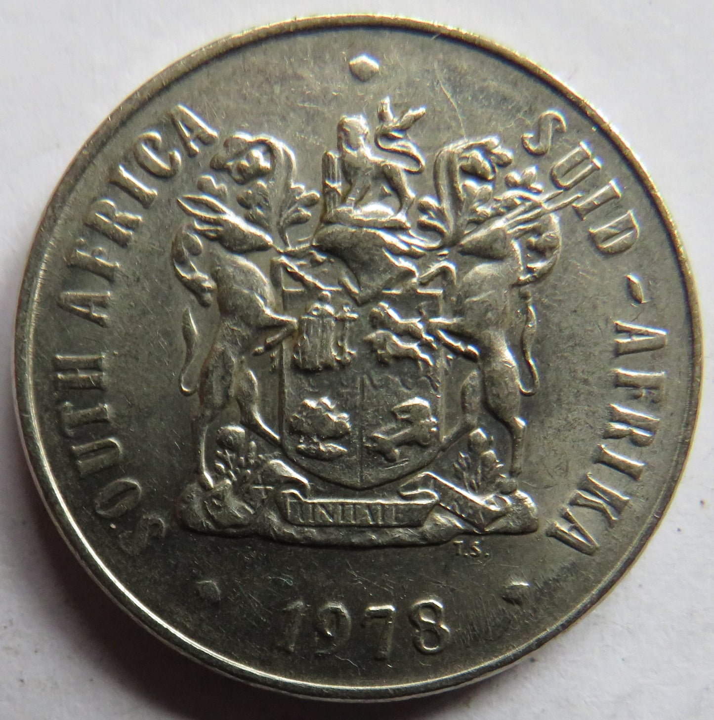 1978 South Africa 50 Cents Coin