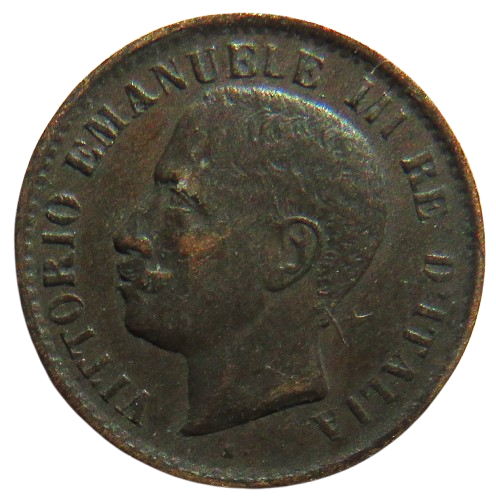 1903 Italy 1 One Centesimo Coin