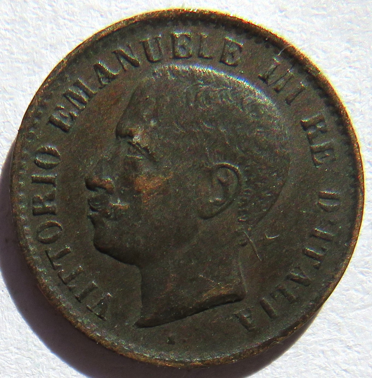 1903 Italy 1 One Centesimo Coin