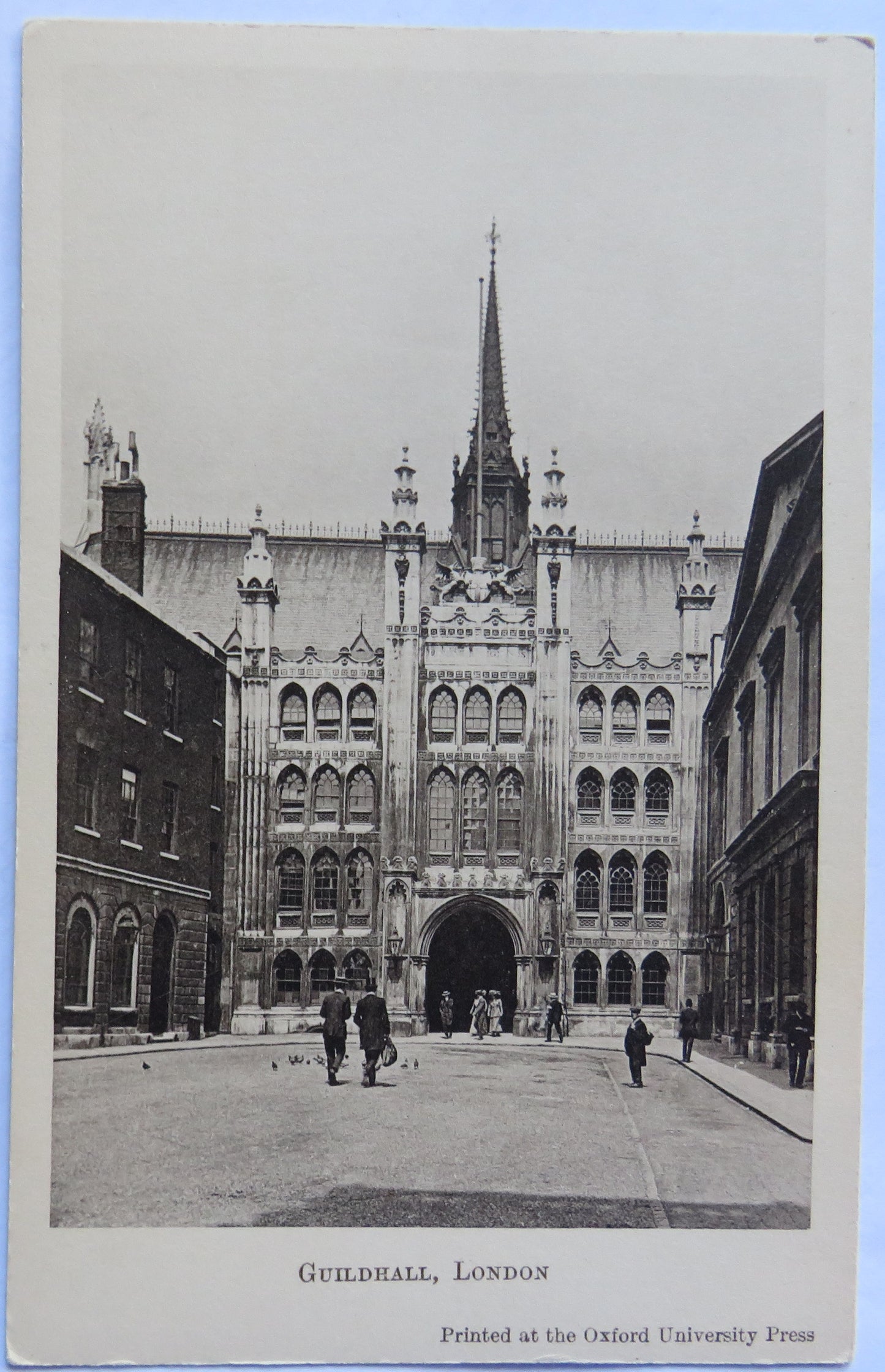 Vintage Postcard of Guildhall, London