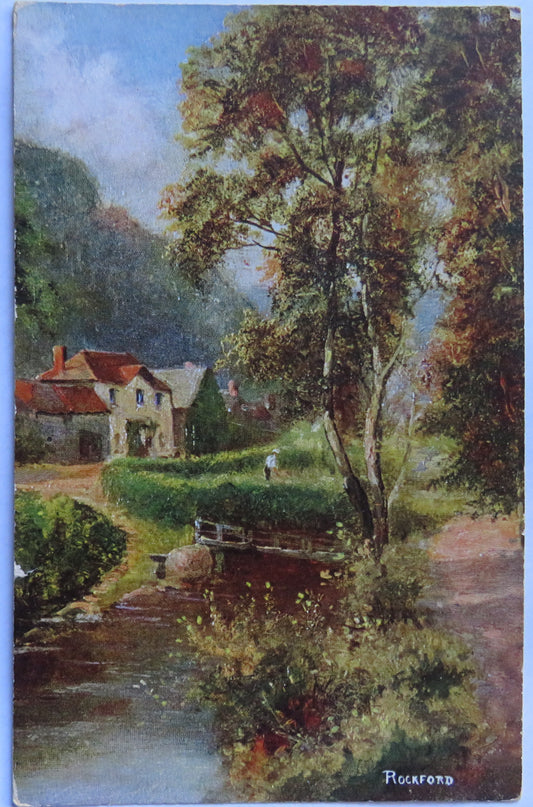 Vintage Postcard of Rockford, Painting, 1905