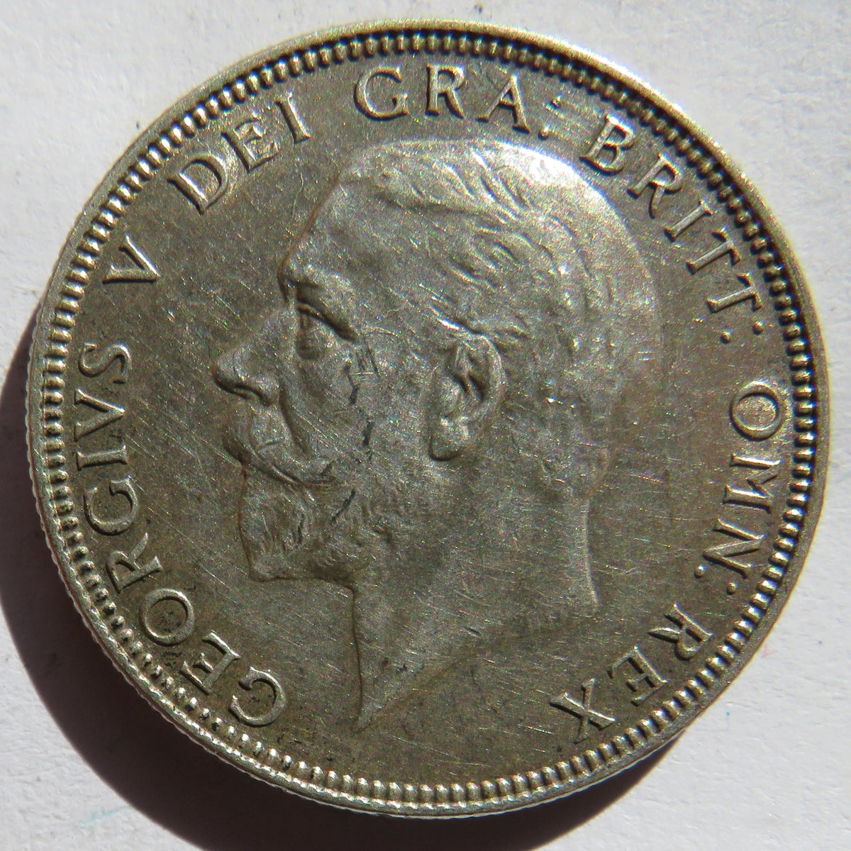 1933 King George V Silver Florin Coin In Better Grade - Great Britain