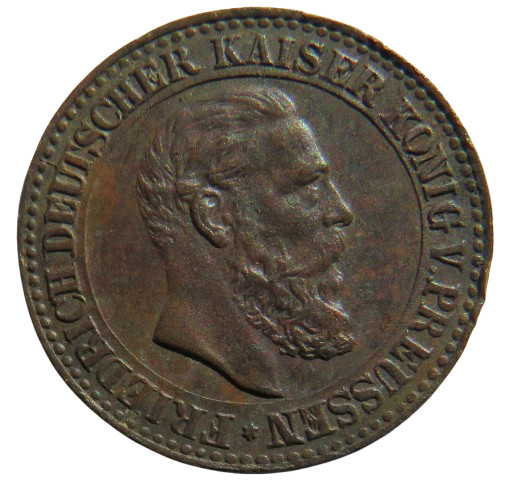 19thC Friedrich Deutscher Kaiser Konig V Preussen Counter Token