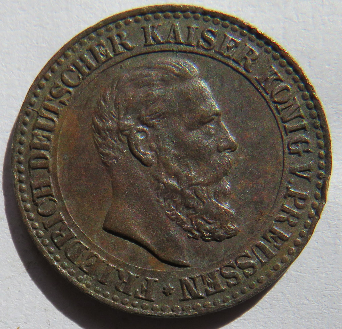 19thC Friedrich Deutscher Kaiser Konig V Preussen Counter Token