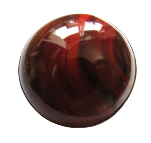 Antique White Metal & Banded Agate Scottish Brooch