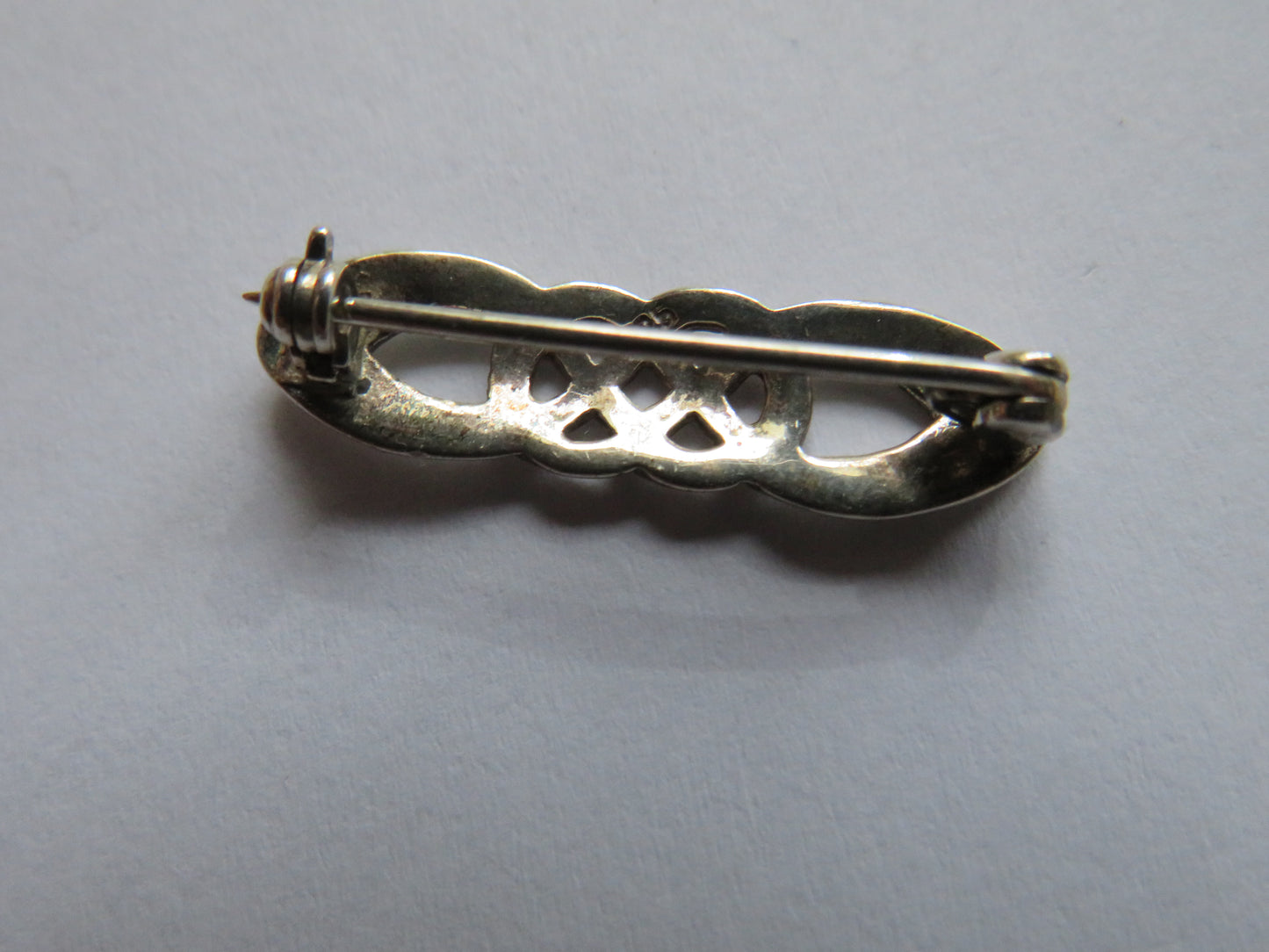 Sterling Silver Ladies Brooch In Celtic Style