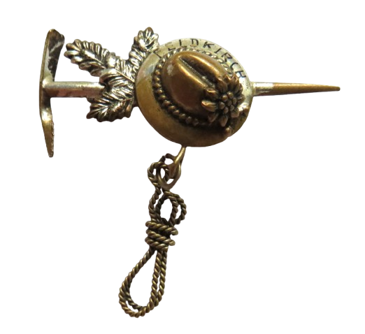 Vintage Souvenir Alpine Climbing Brooch / Badge Feldkirch Austria