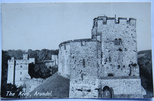 Vintage Postcard of The Keep, Arundel