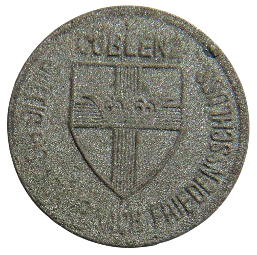 1918 Germany City of Koblenz 25 Pfennig Coin