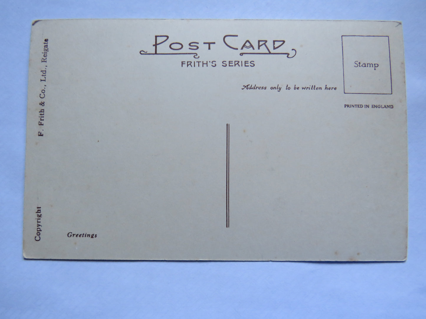 Vintage Postcard of Greetings from Devon, Eat so much as yew mind tew