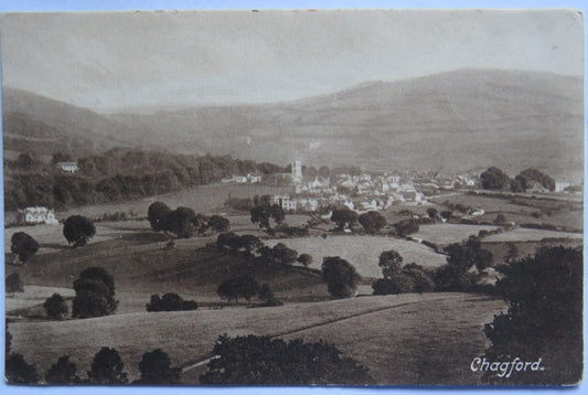 Vintage Postcard of Chagford, 1914