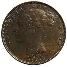 Load image into Gallery viewer, 1853 Queen Victoria Young Head Farthing Coin - Great Britain
