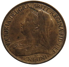 Load image into Gallery viewer, 1901 Queen Victoria Farthing Coin In Better Grade - Great Britain
