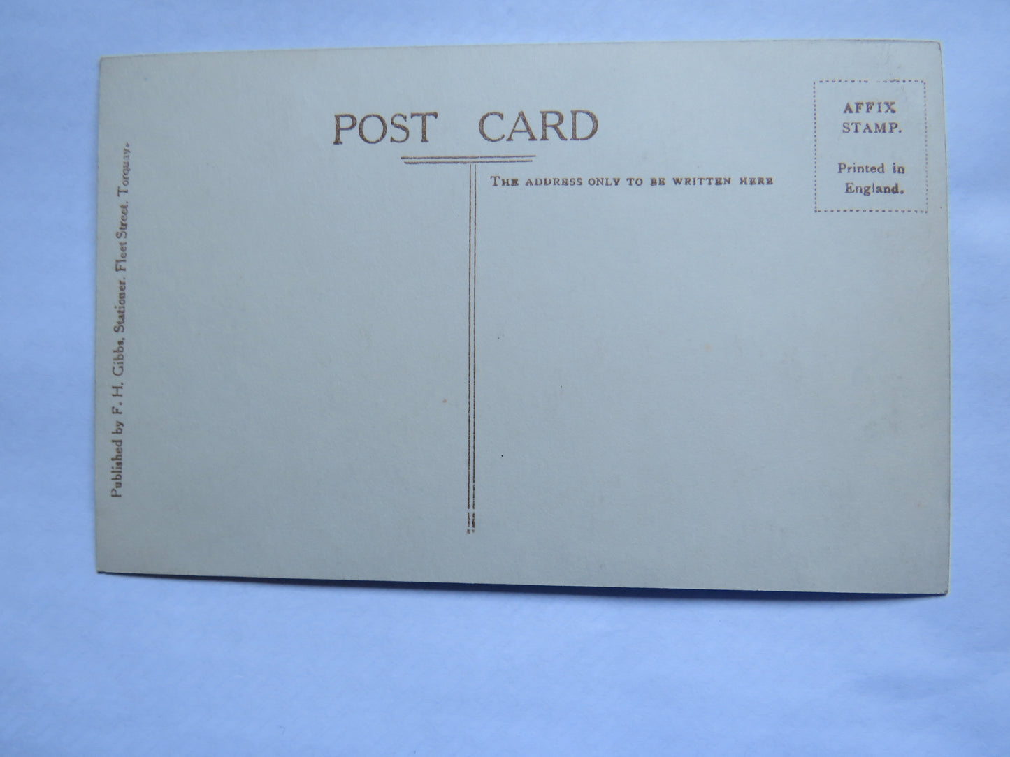 Vintage Postcard of Meadfoot, Torquay