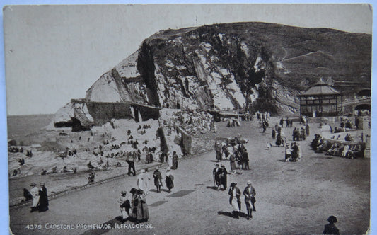 Vintage Postcard of Capstone Promenade, Ilfracombe