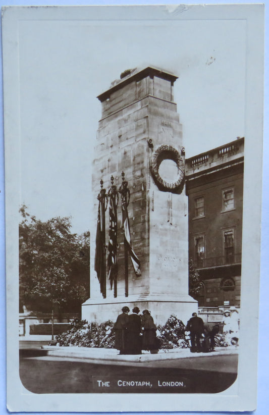 Vintage Postcard of The Cenotaph, London