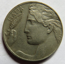 Load image into Gallery viewer, 1922 Italy 20 Centesimi Coin
