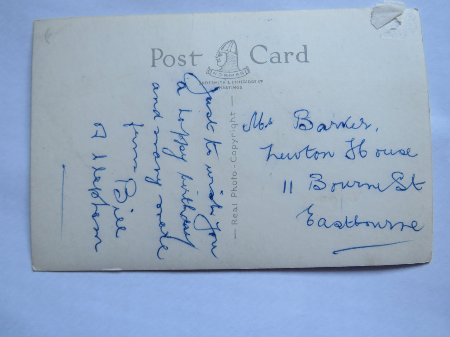 Vintage Postcard of Eastbourne, Multiview Postcard