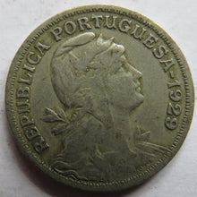 Load image into Gallery viewer, 1929 Portugal 50 Centavos Coin
